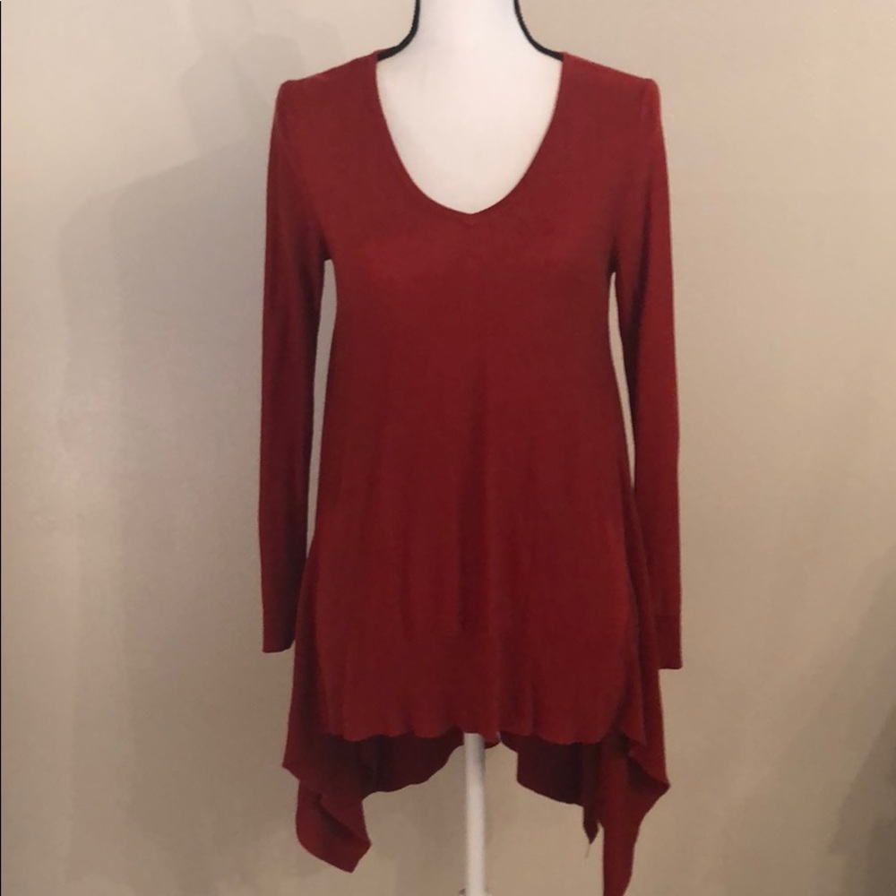 Red sweater